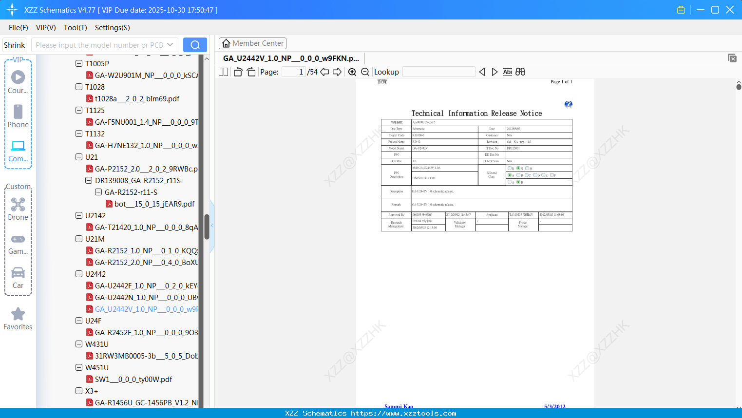 Laptop Gigabyte GA_U2442V_1.0_NP_0_0_0_w9FKN